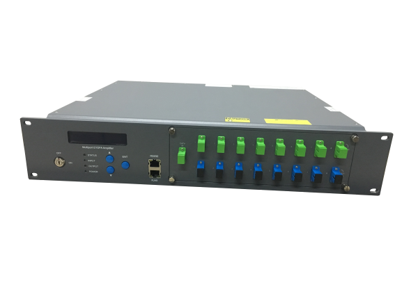 1550nm 8Port Optical Fiber Amplifier CATV WDM EDFA